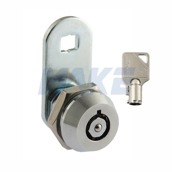 zinc alloy 12.5mm round tubular key system cabinet lock MK100BX