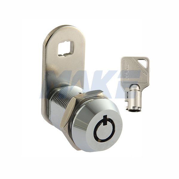 zinc alloy 22.5mm round tubular key system cabinet lock MK100BM